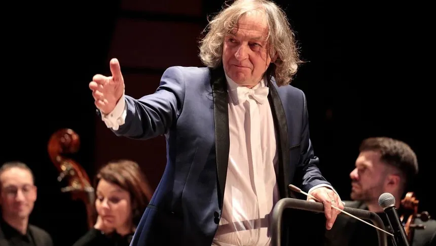 Photo de Daniel Tosi, chef d'orchestre du Festival des Garrotxes